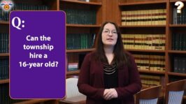 TVN’s Question of the Week | Can the township hire a 16-year-old? (June 1, 2023) (1:45)